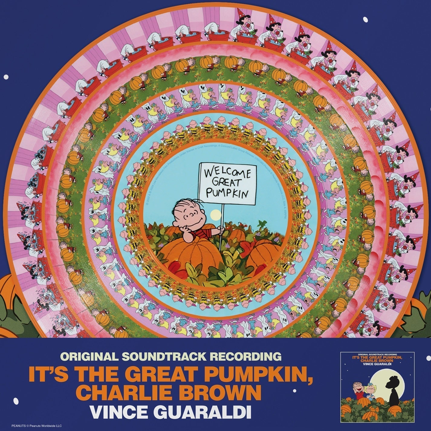 Vince Guaraldi - It's The Great Pumpkin, Charlie Brown (Original Soundtrack Recording) (Zoetrope Vinyl, 45 Rpm)