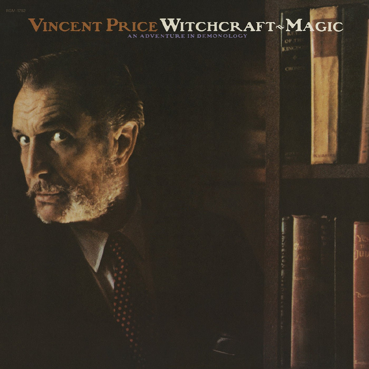 Vincent Price - Witchcraft-Magic—An Adventure In Demonology (Flickering Orange Flame Pet Plastic Vinyl) - Joco Records