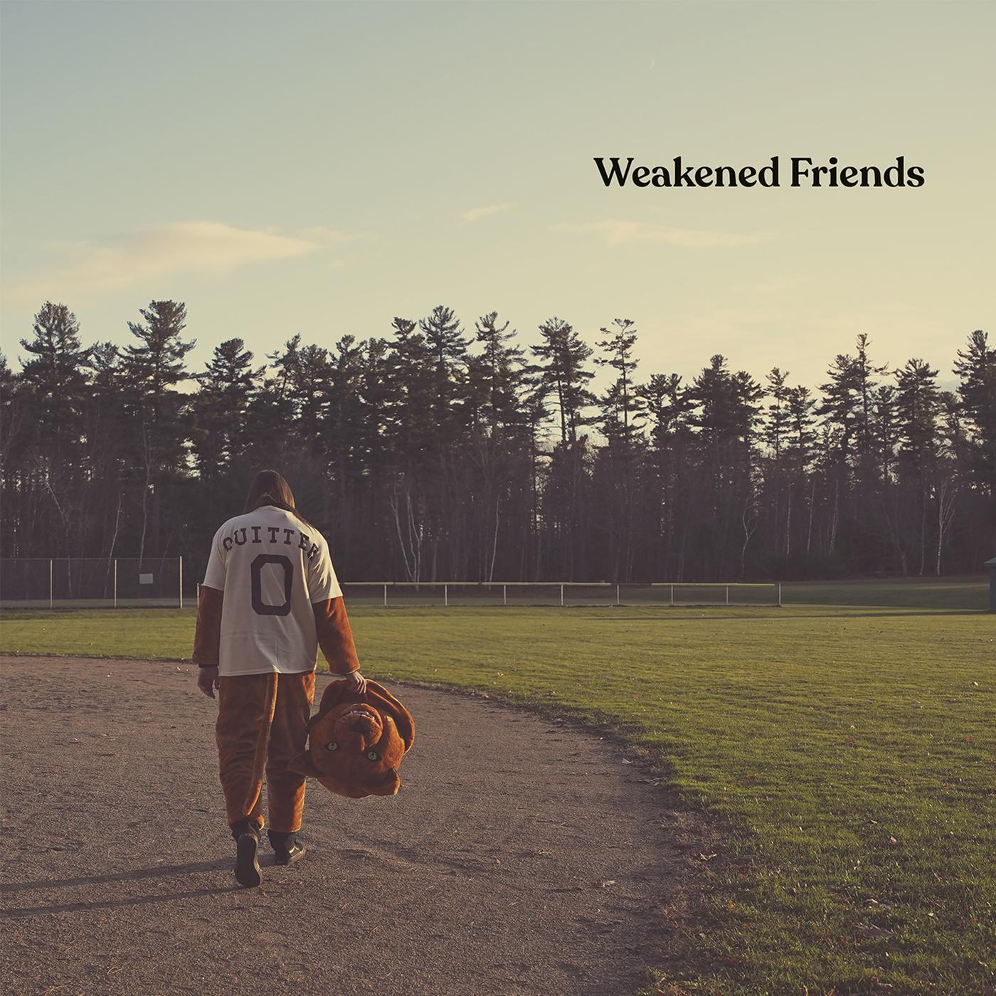 Weakened Friends - Quitter (Gold Vinyl) (LP) - Joco Records