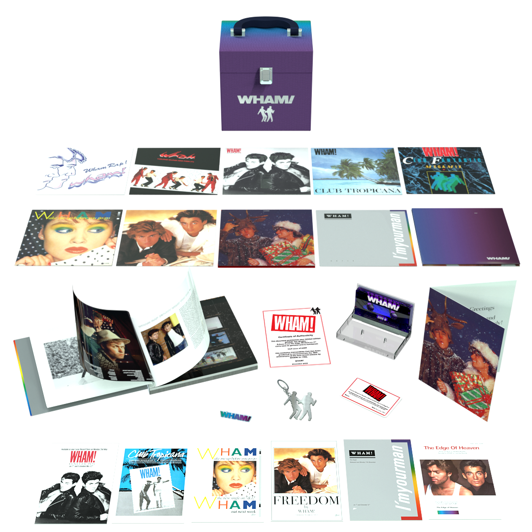 WHAM! - The Singles: Echoes From The Edge Of Heaven (7" Singles Box Set) (Vinyl) - Joco Records