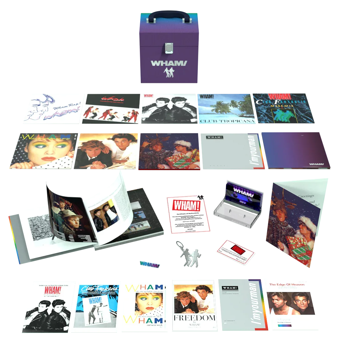 WHAM! - The Singles: Echoes From The Edge Of Heaven (7" Singles Box Set) (Vinyl) - Joco Records