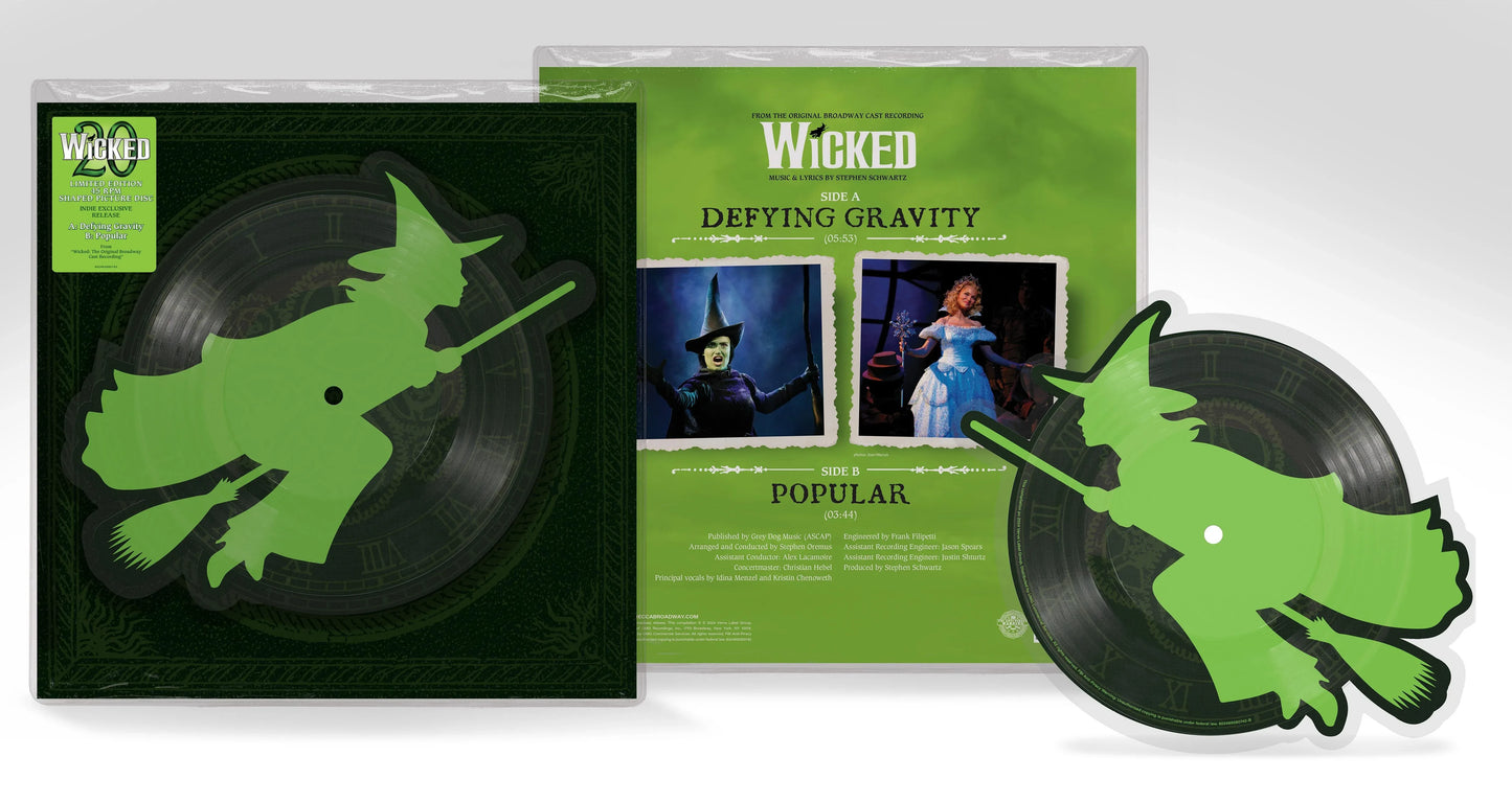 Idina Menzel, Kristin Chenoweth - Defying Gravity (From Wicked) (Indie Exclusive, 45 RPM) (7" Picture Disc Vinyl)