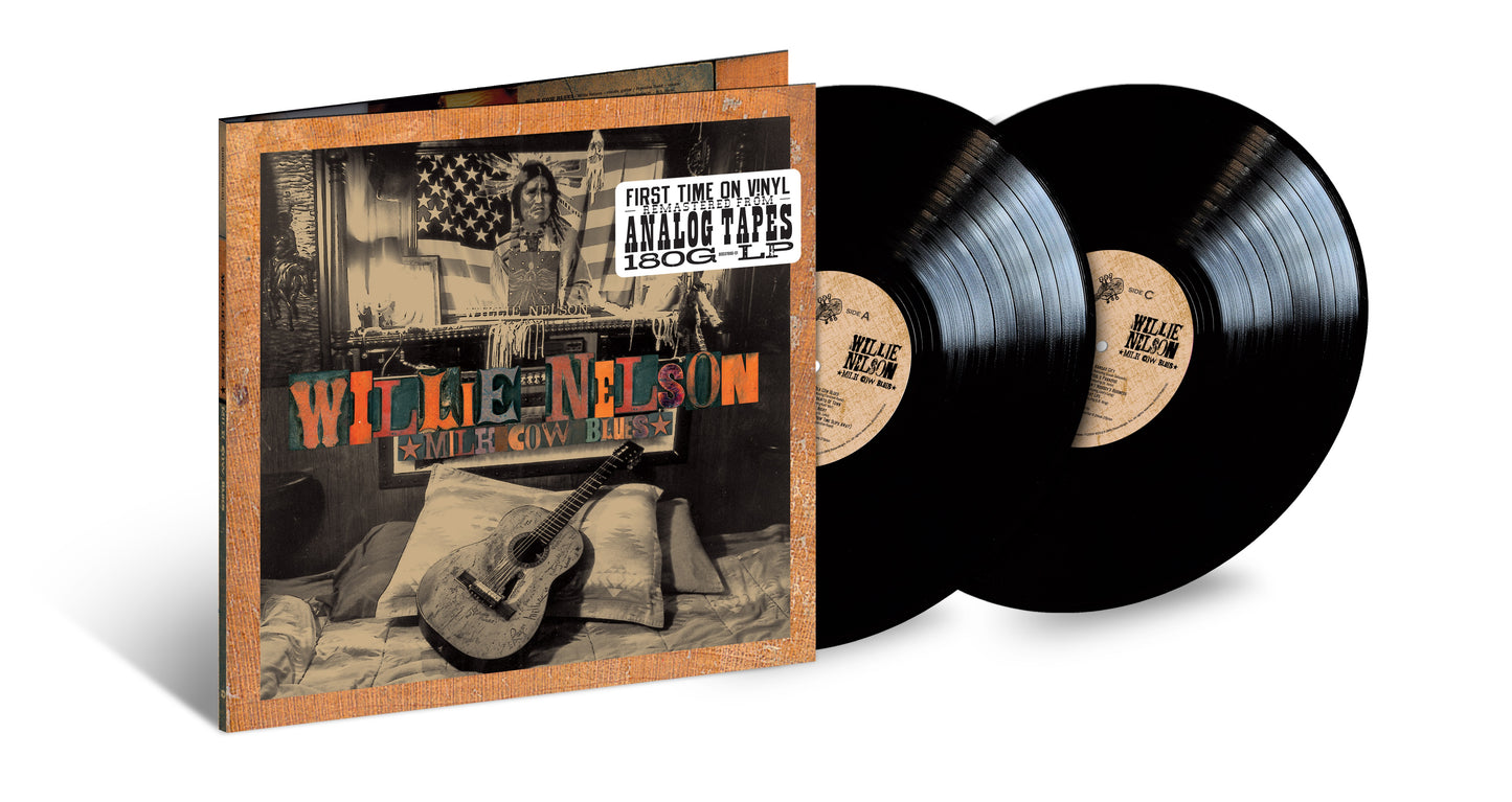 Willie Nelson - Milk Cow Blues (2 LP) - Joco Records
