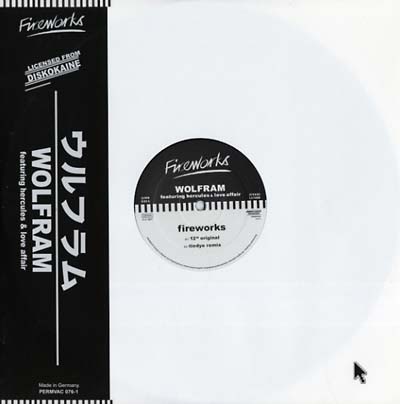 Wolfram (Feat. Hercules & Love Affair) - Fireworks (12 - Inch Vinyl) - Joco Records
