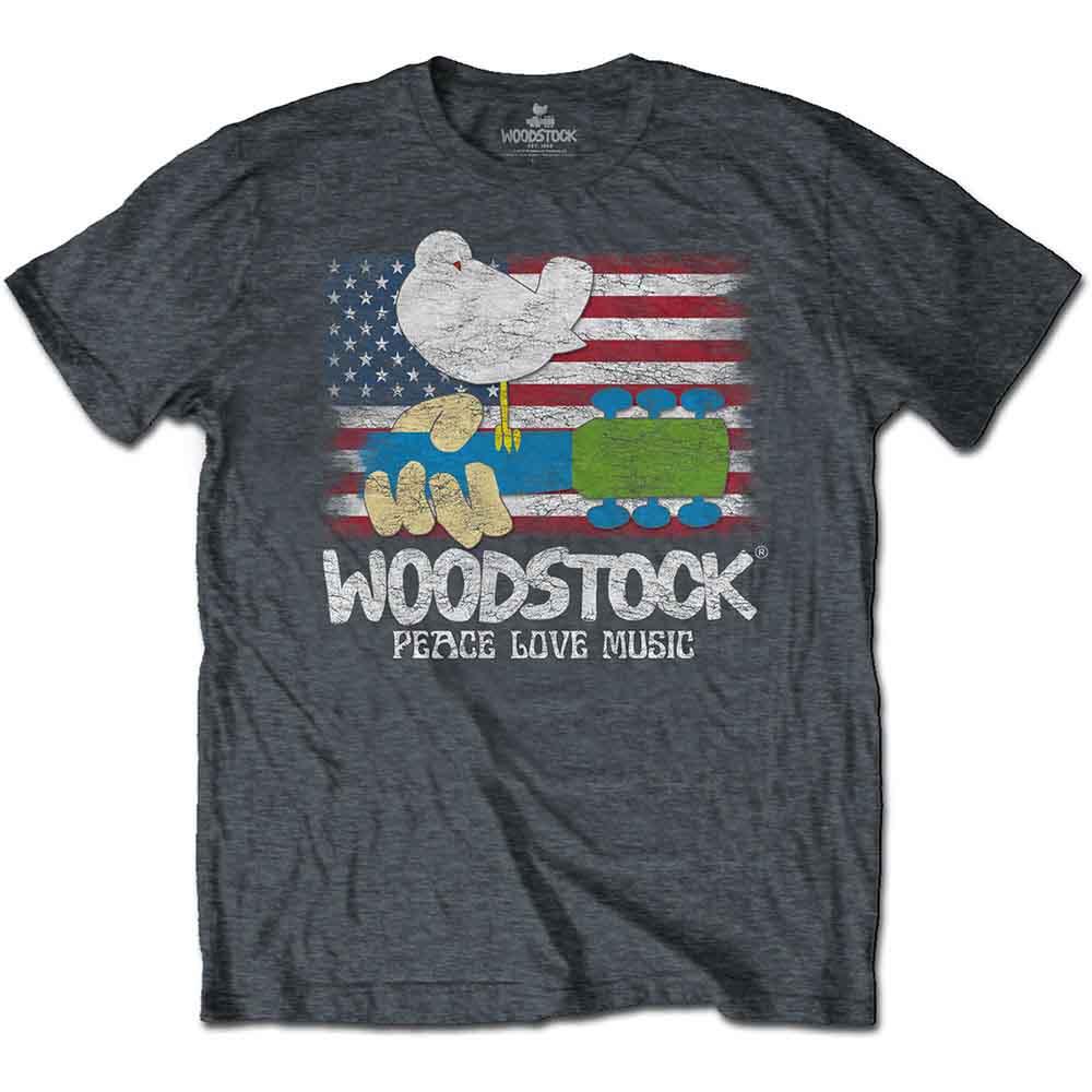 Woodstock - Flag (T-Shirt) - Joco Records