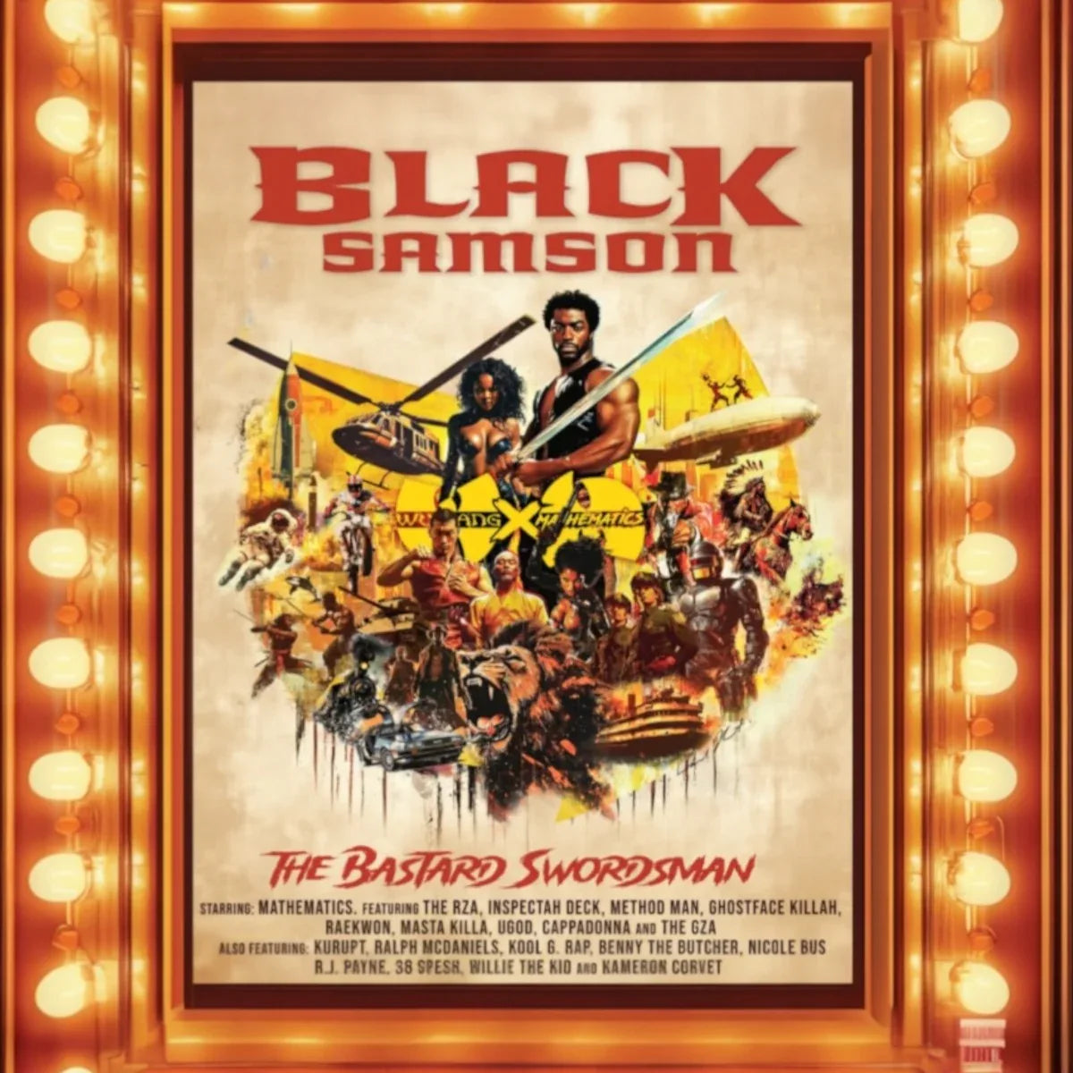 Wu-Tang And Mathematics - The Saga Continues Collection (180G) Black Samson, The Bastard Swordsman: Wu-Tang