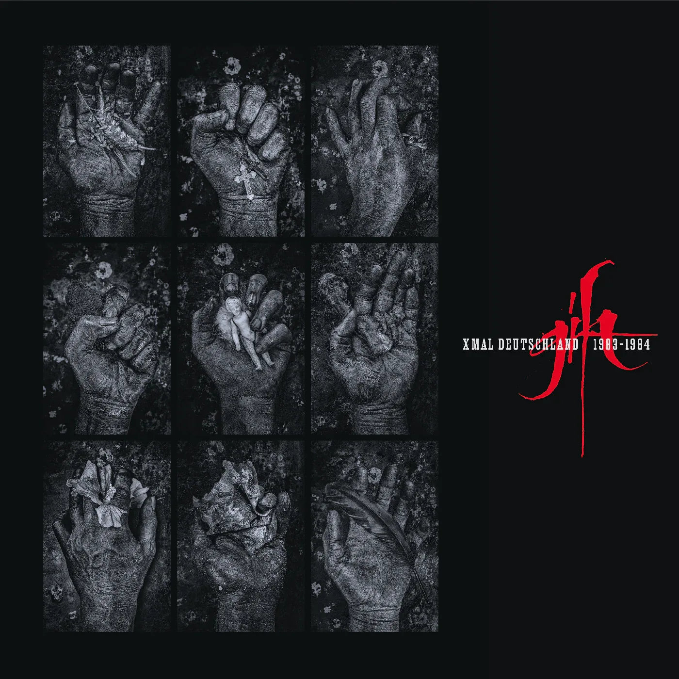Xmal Deutschland - Gift The 4Ad Years (Deluxe Edition, Clear Red Vinyl) (Vinyl Box Set) - Joco Records