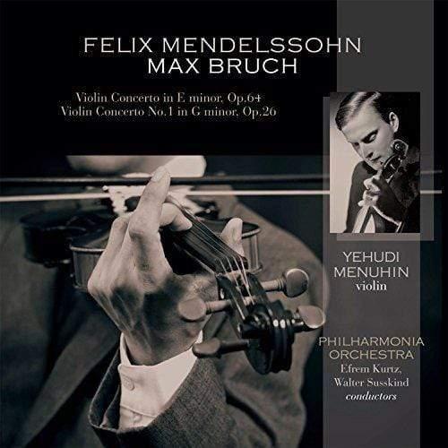 Yehudi Menuhin / Philharmonia Orchestra - Mendelssohn / Bruch: Violin Cto In E Minor Op 64 / (LP)