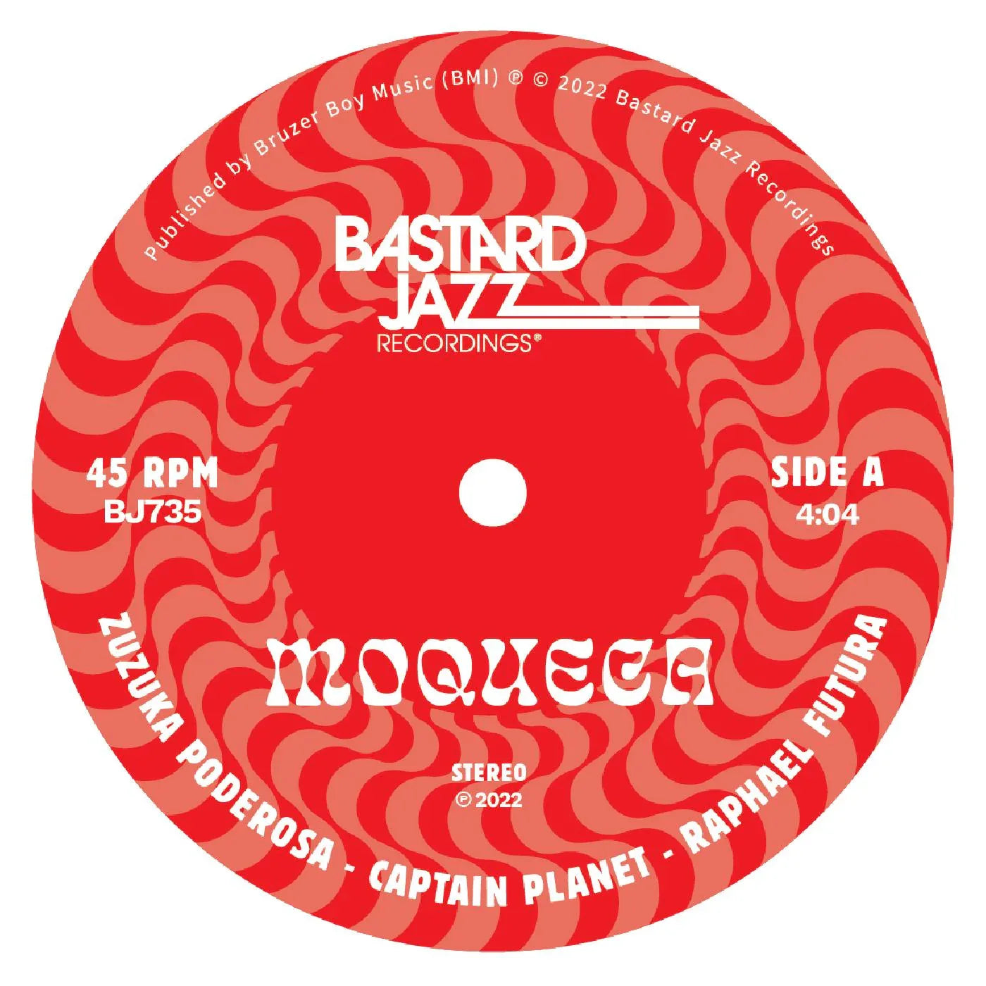 Zuzuka Poderosa & Raphael Futura Captain Planet - Moqueca (Vinyl) - Joco Records