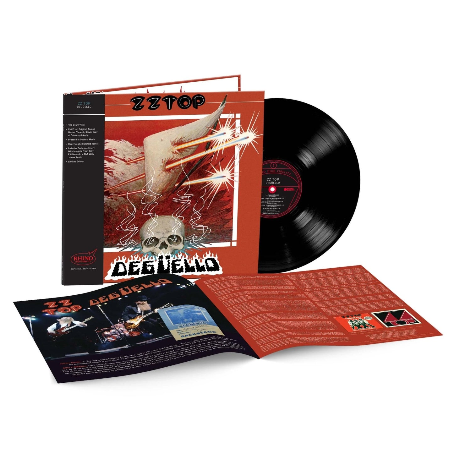 ZZ Top - Degüello (Rhino Hi-Fi) (Rocktober 2025 Exclusive) (LP) - Joco Records