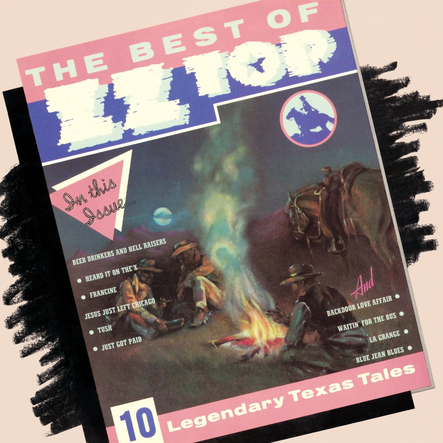 ZZ Top - The Best of ZZ Top (Rocktober) (Blue Vinyl) - Joco Records