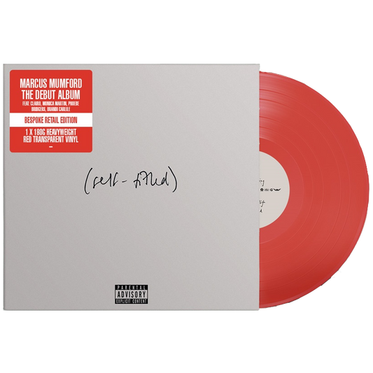 Marcus Mumford - (self-titled) (Indie Exclusive, Limited Edition, Red Transparent Vinyl) (LP) - Joco Records