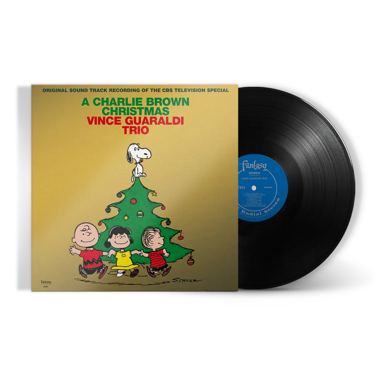 Vince Guaraldi Trio - A Charlie Brown Christmas (Limited, 2022 Gold Foil Edition) (LP) - Joco Records