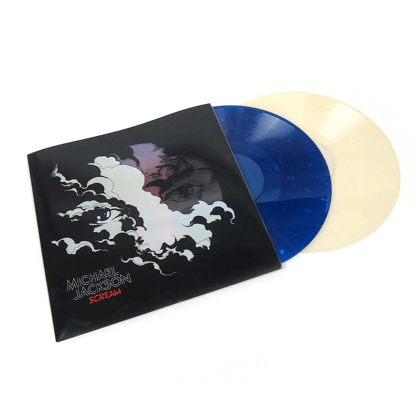 Michael Jackson - Scream (Limited Edition, Glow In The Dark, Splatter Vinyl) (2 LP) - Joco Records