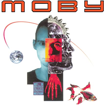 Moby - Moby (Black, White & Blue Marbled Color Vinyl, 140 Gram Vinyl) - Joco Records