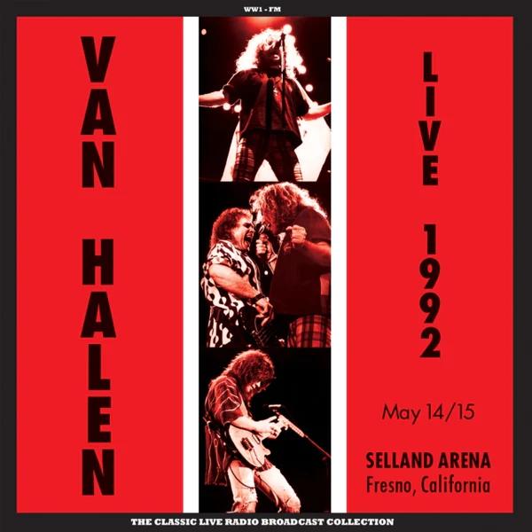 Van Halen - Live at the Selland Arena, Fresno CA, May 14-15 1992 (Import) (Red Vinyl, 2 LP) - Joco Records