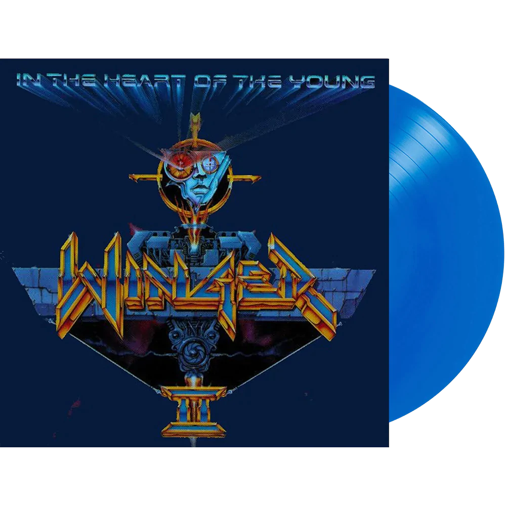 Winger - In The Heart Of The Young (Clear Vinyl, Blue, Limited Edition) - Joco Records