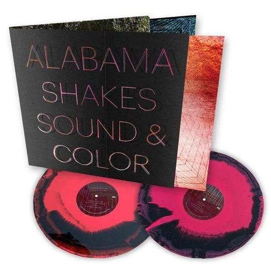 Alabama Shakes - Sound & Color (Limited Deluxe Edition, Pink, Black & Magenta Tie-Dye Vinyl) (2 LP) - Joco Records