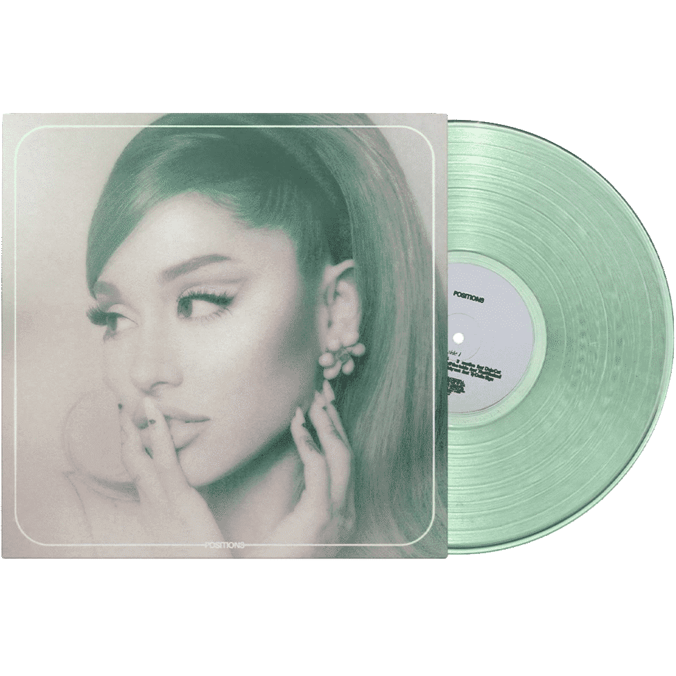 Ariana Grande - Positions (Limited, Coke Bottle Translucent Green Color)  (LP)
