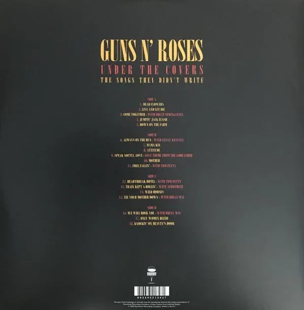 Guns N' Roses - Under The Covers: The Songs They Didn't Write (Limited Broadcast Import, Clear White Vinyl) (2 LP) - Joco Records