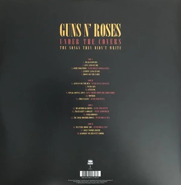 Guns N' Roses - Under The Covers: The Songs They Didn't Write (Limited Broadcast Import, Clear White Vinyl) (2 LP) - Joco Records