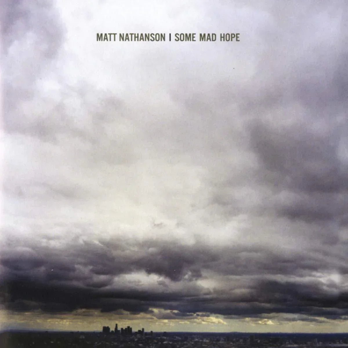 Matt Nathanson - Some Mad Hope (Indie Exclusive, Limited Edition, Light Blue Vinyl) (LP) - Joco Records