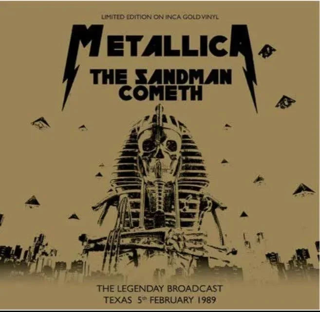 Metallica - The Sandman Cometh: The Legendary Braodcast - Texas February 5Th 1989 (Vinyl) - Joco Records