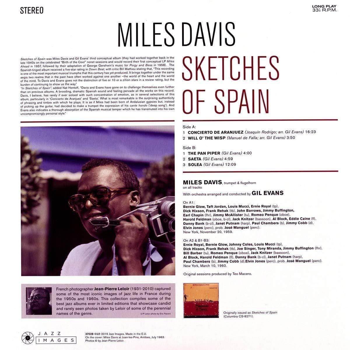 Miles Davis - Sketches Of Spain (Limited Import, Gatefold, 180 Gram) (LP) - Joco Records