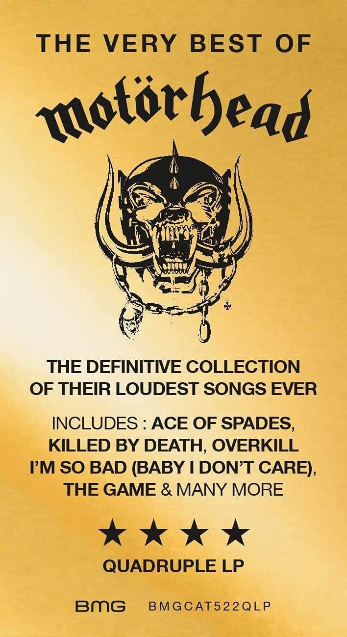 Motörhead - Everything Louder Forever - The Very Best Of (4 LP) - Joco Records