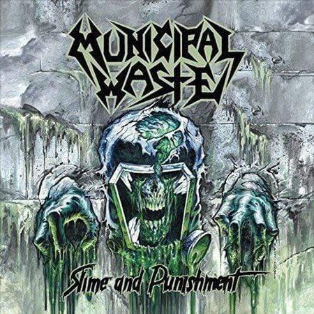 Municipal Waste - Slime & Punishment Coke Bottle Green (Vinyl) - Joco Records