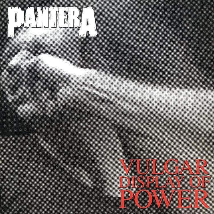 Pantera - Vulgar Display Of Power (Brick & Mortar Exclusive, LP) (Marbled Black/Grey Color Vinyl) - Joco Records