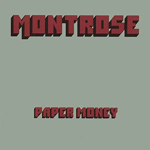 Montrose - Paper Money (Limited Edition, Translucent Red Vinyl) (LP) - Joco Records
