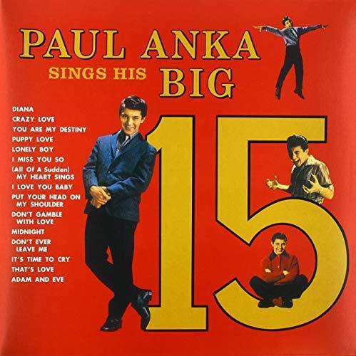 Paul Anka - Paul Anka Sings His Big 15 (Vinyl) - Joco Records