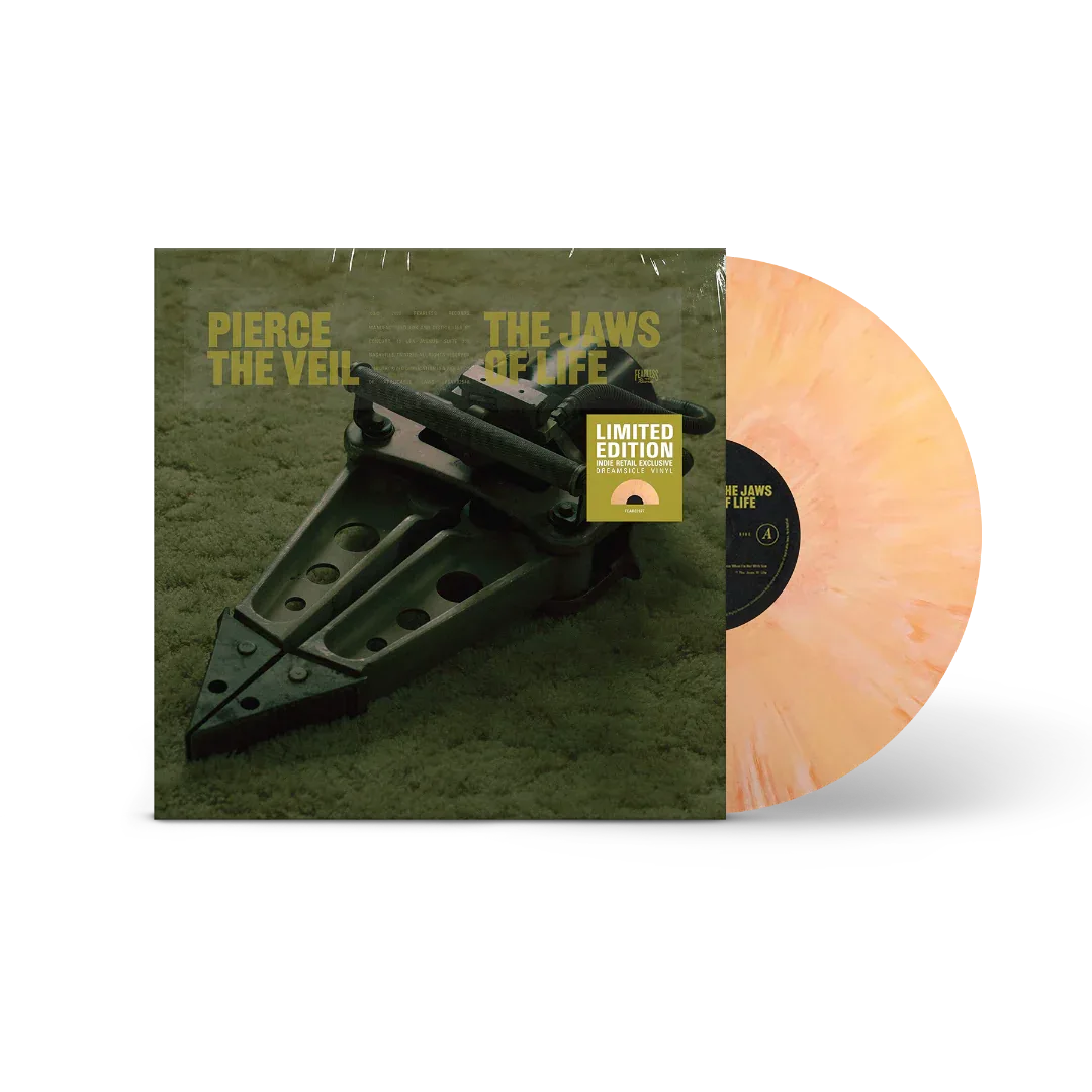 Pierce the Veil - Jaws Of Life (Indie Exclusive, Limited Edition, Dreamsicle Orange Vinyl) - Joco Records