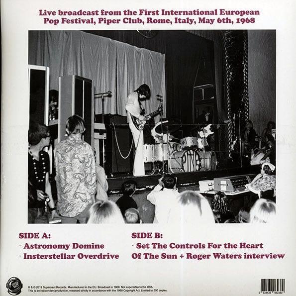 Pink Floyd - Broadcast In Rome Italy May 6Th 1968 (Limited Edition Import, Yellow Vinyl) (LP) - Joco Records