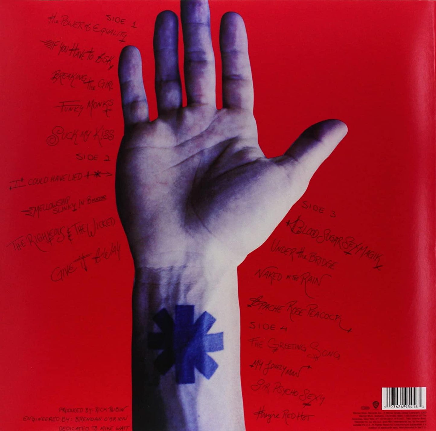 Red Hot Chili Peppers - Blood Sugar Sex Magik (Remastered, 180 Gram) (2 LP) - Joco Records