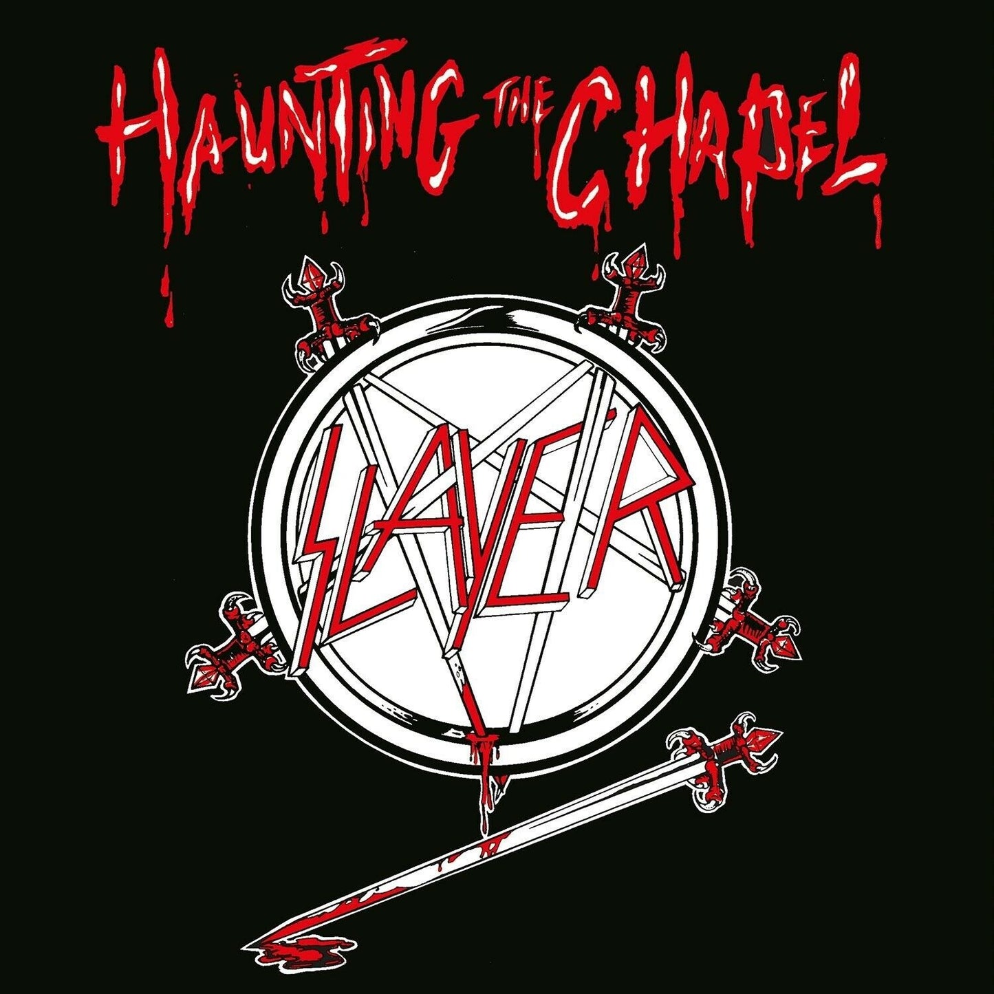 Slayer - Haunting The Chapel (Limited Edition, Red & Black Split Vinyl) (LP) - Joco Records