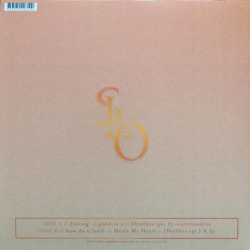 Stop Light Observations - Orange. (Limited Edition, 140 Gram, Orange Vinyl) (LP) - Joco Records