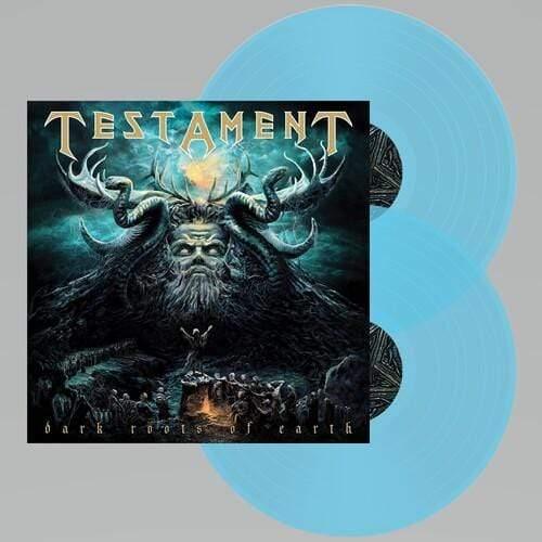 Testament - Dark Roots Of Earth (Electric Blue Vinyl) (Gatefold LP Jacket) - Joco Records