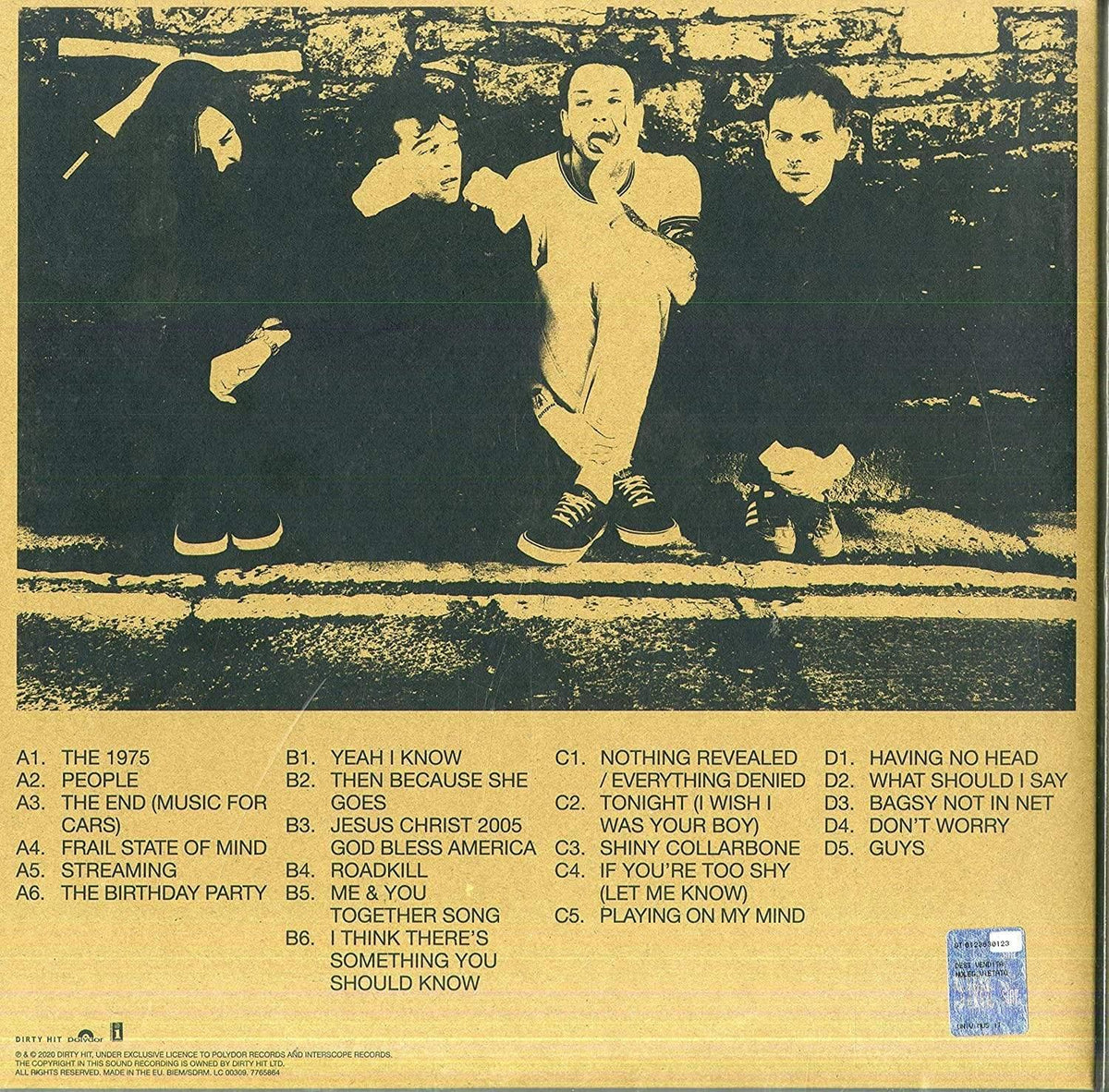 The 1975 - Notes On A Conditional Form (Limited Edition, Gatefold, 140 Gram, White Vinyl) (2 LP) - Joco Records