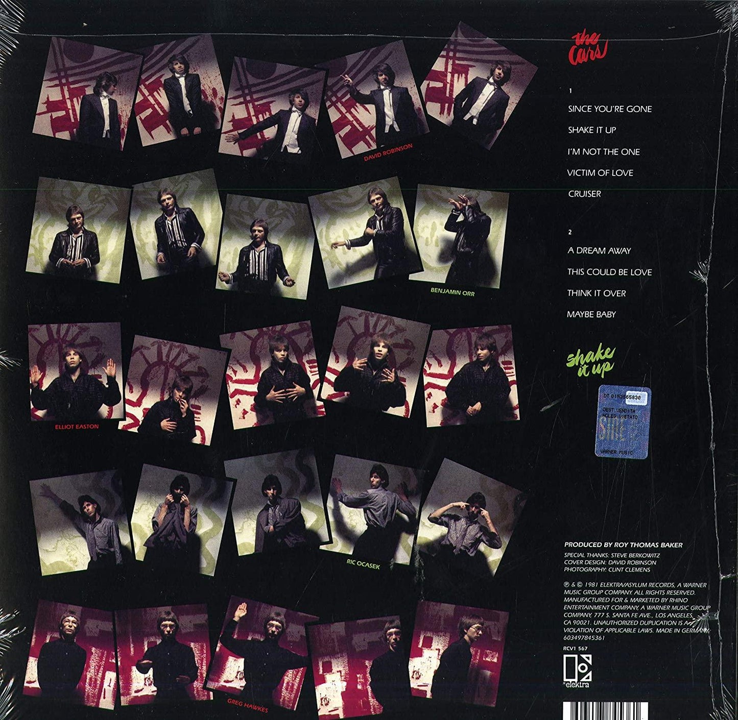 The Cars - Shake It Up (Syeor Indie Exclusive, Remastered, Neon Green Color Vinyl) (LP) - Joco Records