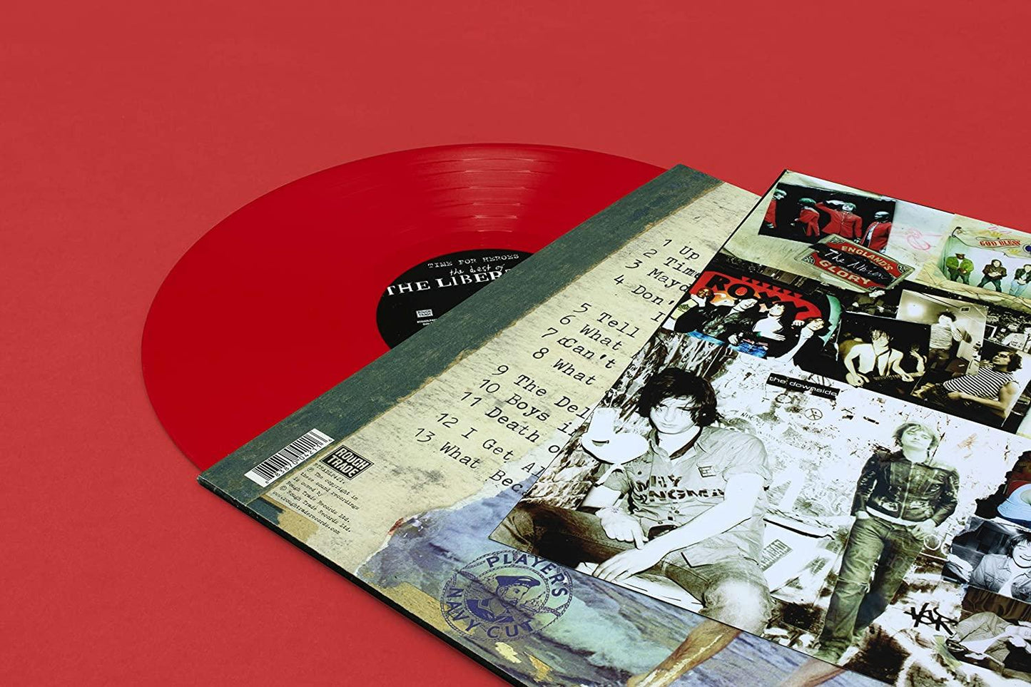 The Libertines - Time For Heroes: The Best Of The Libertines (Limited Edition, Red Vinyl) (LP) - Joco Records