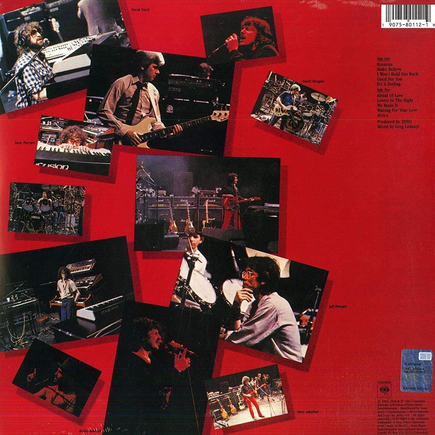 Toto - IV (40 Anniversary Limited Edition, Bloodshot Vinyl) (LP) - Joco Records