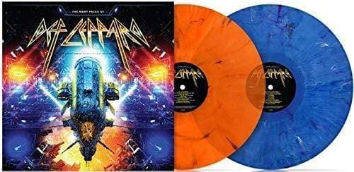 Various Artists - Many Faces Of Def Leppard / Various (Ltd Double Gatefold 180Gm Blue & Orange Marble Vinyl) - Joco Records
