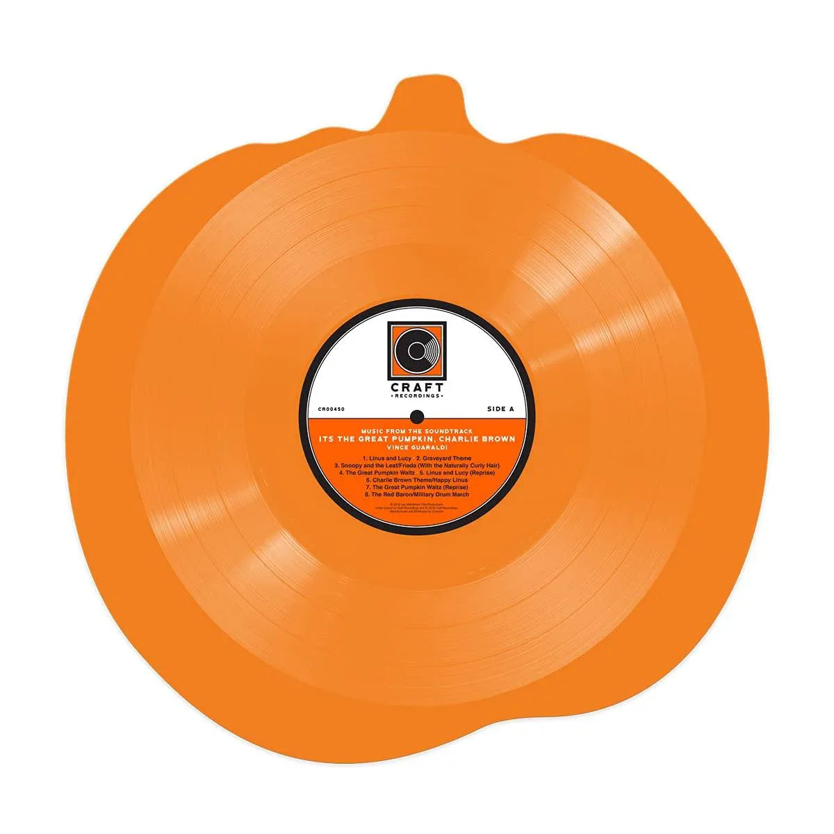 Vince Guaraldi - It's The Great Pumpkin, Charlie Brown (Limited Edition, Orange Pumpkin Shaped Vinyl) (LP) - Joco Records