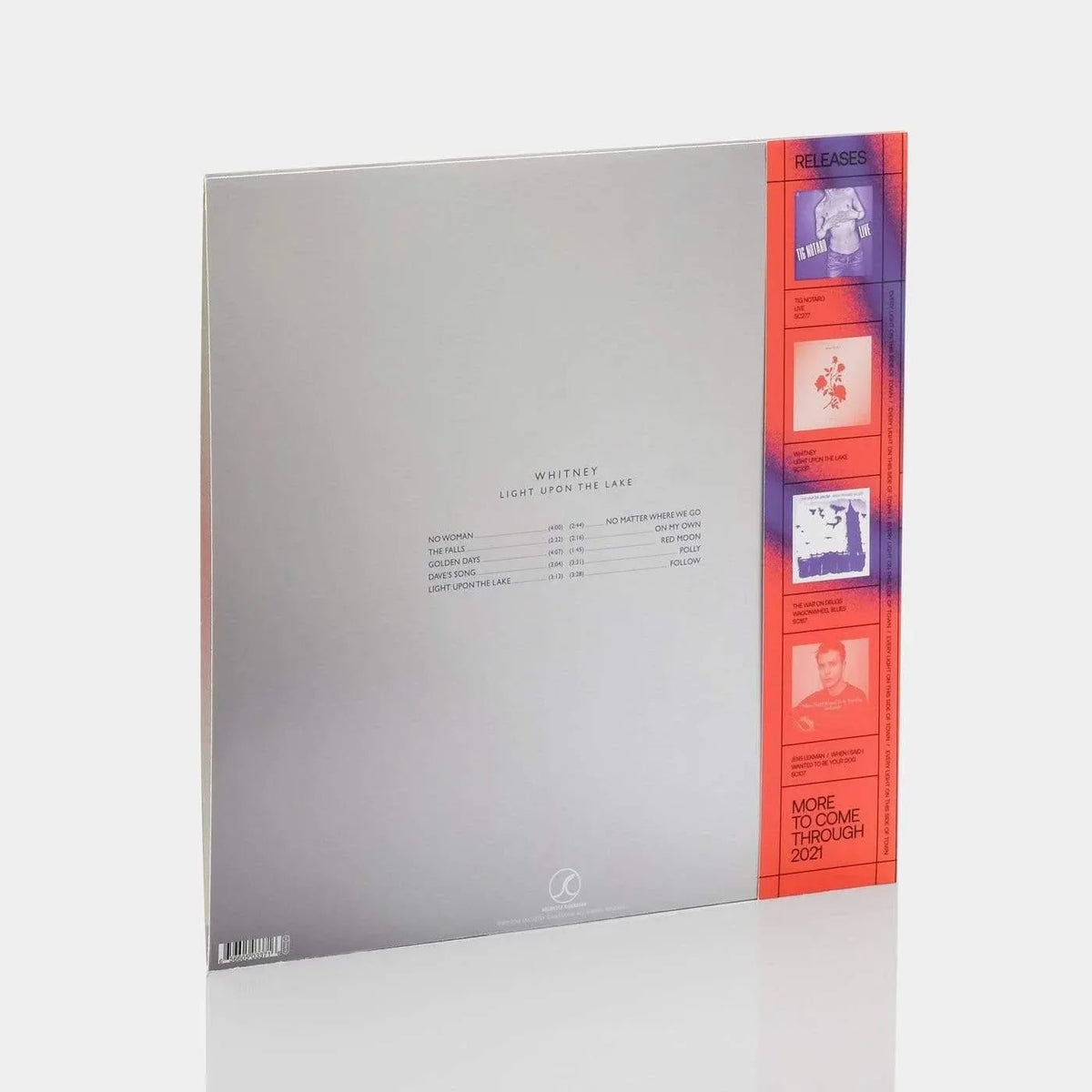 Whitney - Light Upon The Lake (Limited Anniversary Edition, Red Vinyl) (LP) - Joco Records