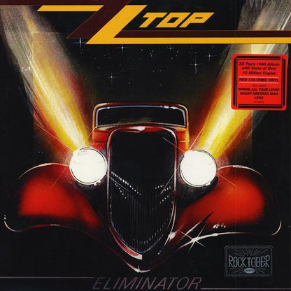 ZZ Top - Eliminator (Limited Edition, Rocktober 2016 Exclusive, Red Vinyl) (LP) - Joco Records