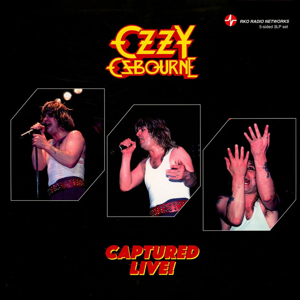 Ozzy Osbourne - Captured Live! (Limited Edition, Broadcast Import) (3 LP)