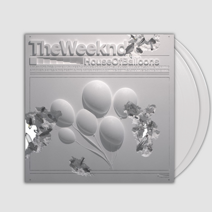 The Weeknd - House Of Balloons (Limited Anniversary Edition, Clear Vinyl) (2 LP)