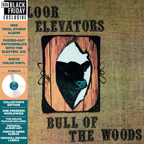 13th Floor Elevators - Bull of the Woods (Color Vinyl, RSD Exclusive, White) (RSD 11.24.23) - Joco Records